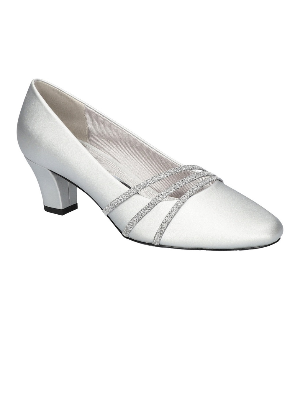 WIDE WIDTH Easy Street Women's Cristiny Slip-On Pumps Size 8.5W